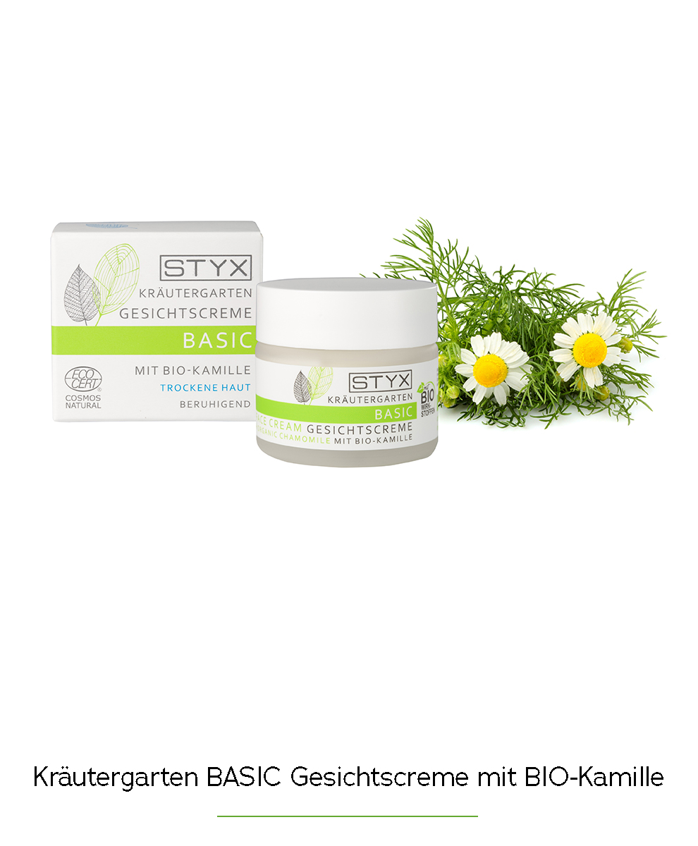 STYX Kr&auml;utergarten BASIC Gesichtscreme mit BIO Kamille